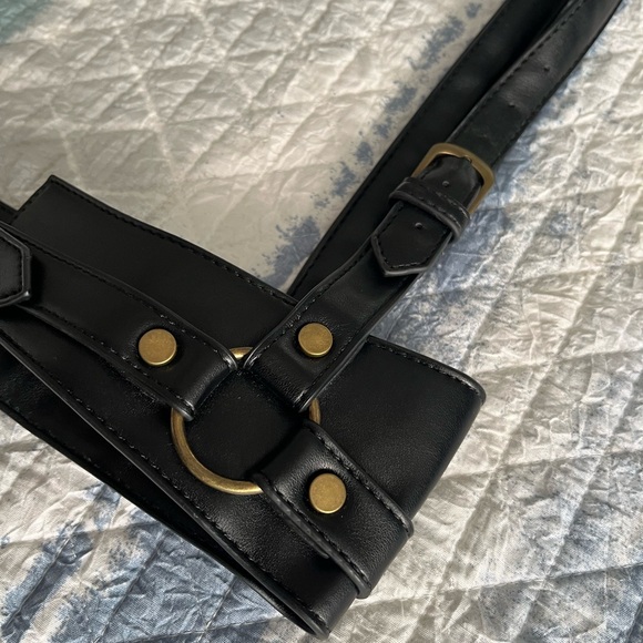 DISTURBIA Maeve Western Brass Harness Size S/M - Picture 7 of 10